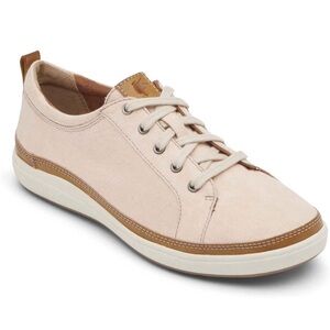 Cobb Hill Bailee Sneaker Pink Canvas Eco Water Resistant Size 7